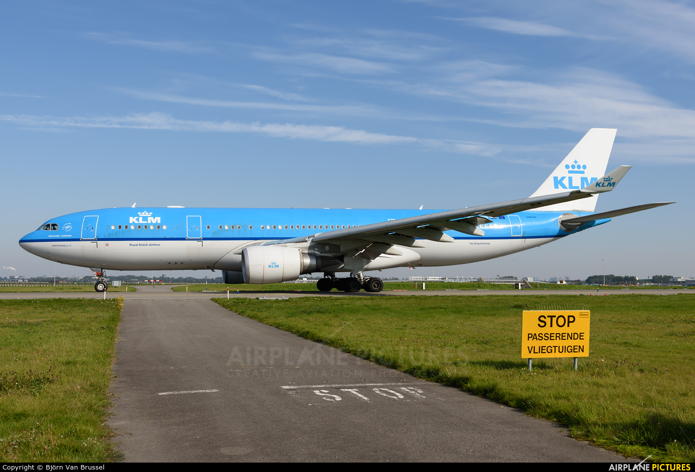KLM PH-AON aircraft at Amsterdam - Schiphol