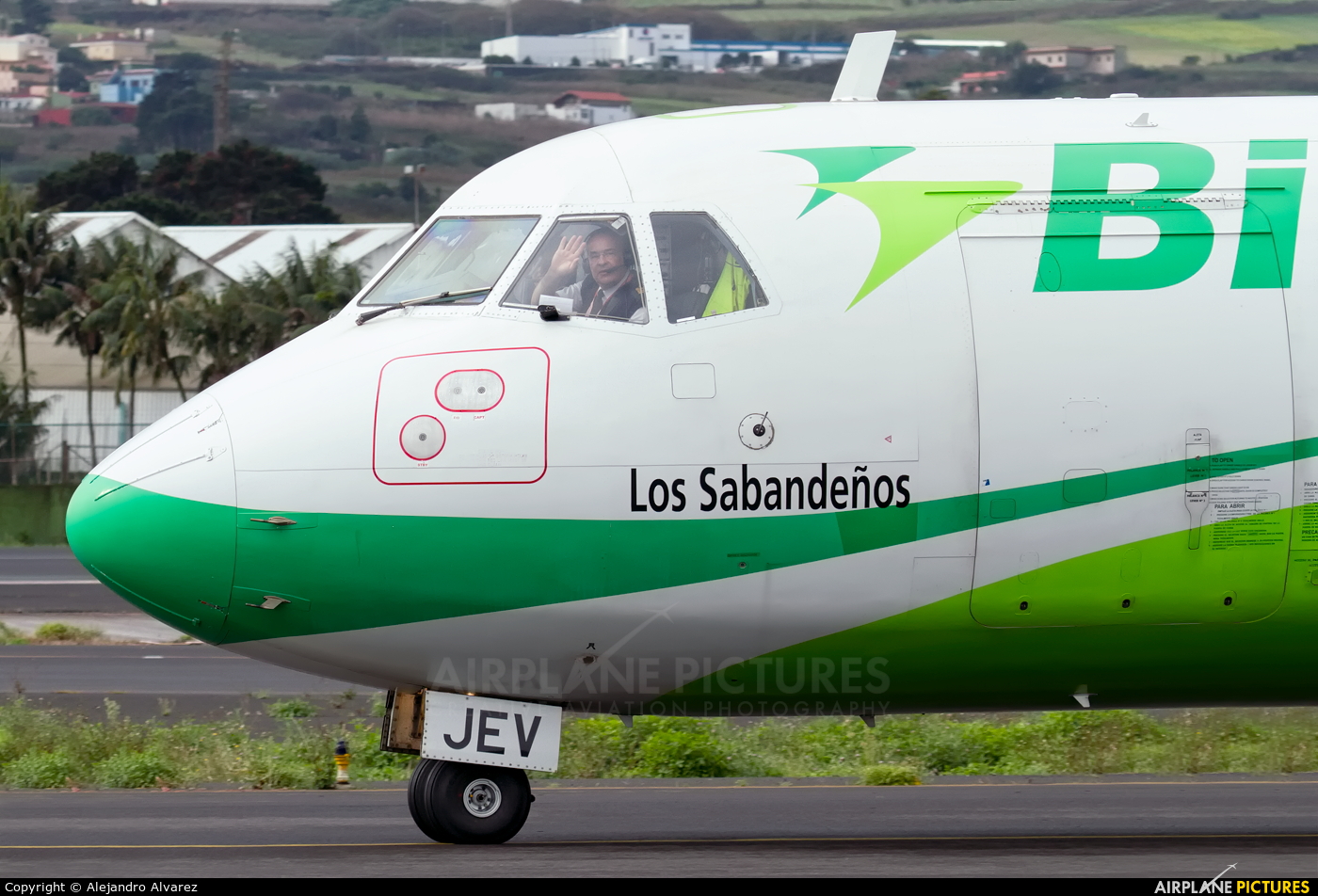Binter Canarias EC-JEV aircraft at Tenerife Norte - Los Rodeos