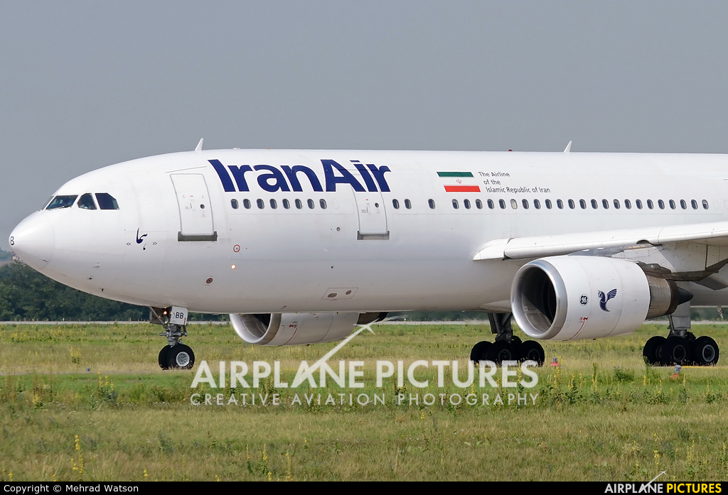 Iran Air EP-IBB aircraft at Budapest Ferenc Liszt International Airport