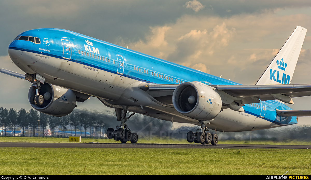 KLM PH-BQC aircraft at Amsterdam - Schiphol