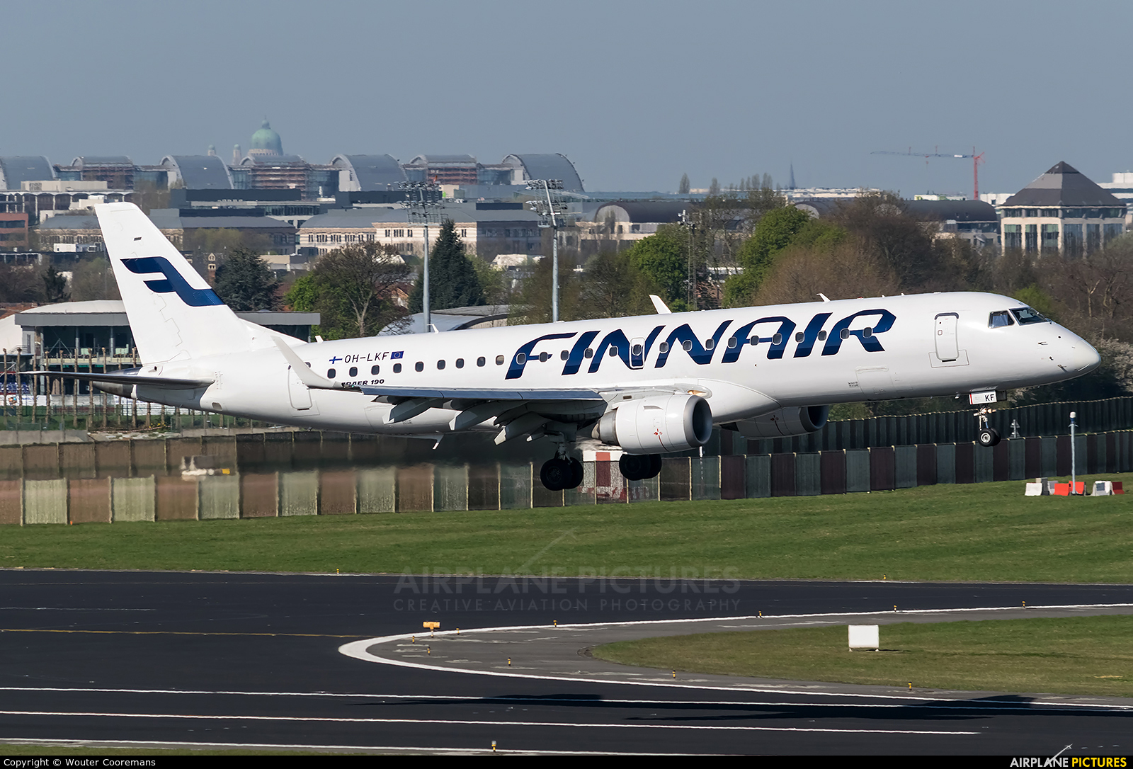 Finnair OH-LKF aircraft at Brussels - Zaventem