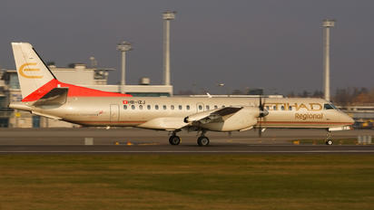 HB-IZJ - Etihad Regional - Darwin Airlines SAAB 2000