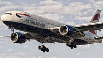 G-YMMT - British Airways Boeing 777-200 aircraft