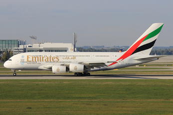 A6-EDU - Emirates Airlines Airbus A380