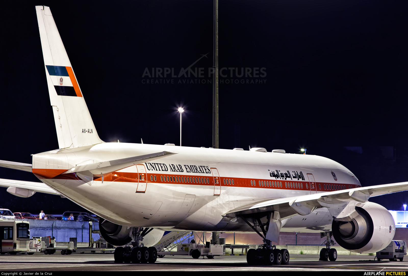 United Arab Emirates - Government A6-ALN aircraft at Tenerife Norte - Los Rodeos