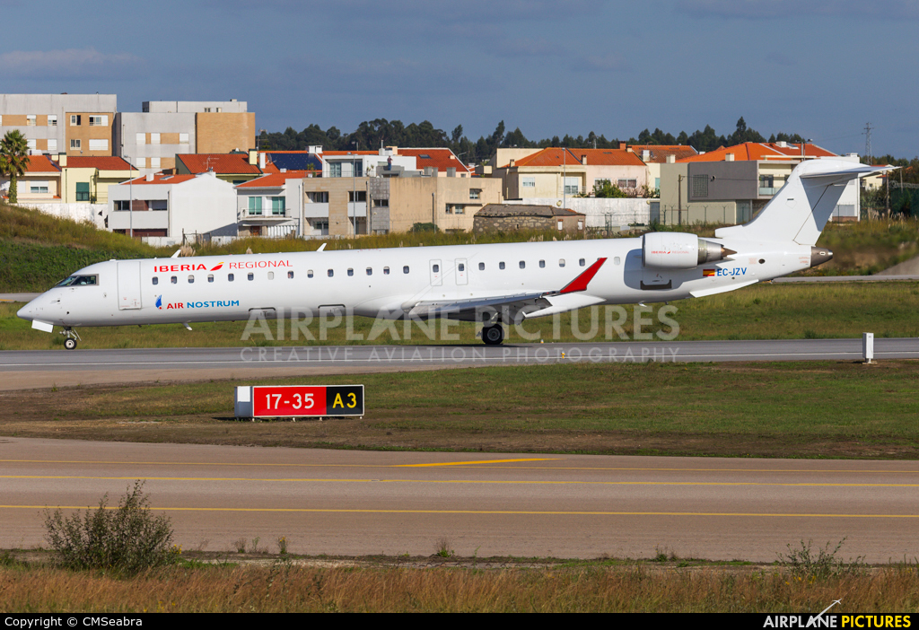 Air Nostrum - Iberia Regional EC-JZV aircraft at Porto