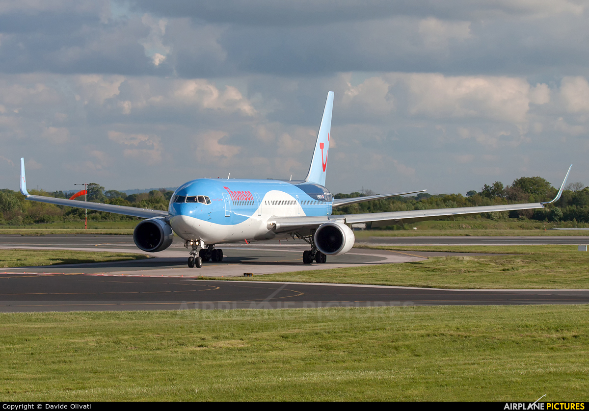 Thomson/Thomsonfly G-OBYH aircraft at Manchester