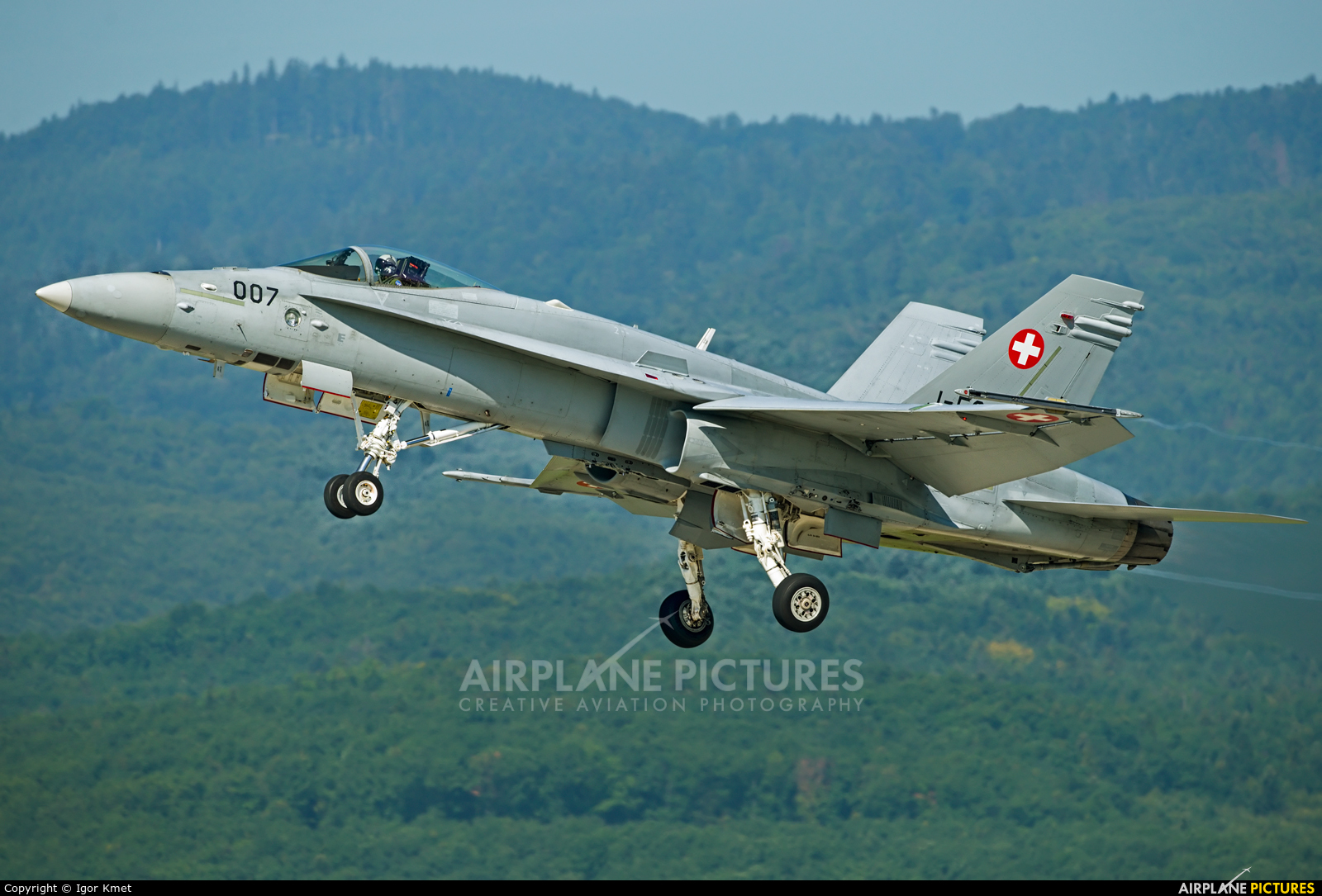 Switzerland - Air Force J-5007 aircraft at Sliač