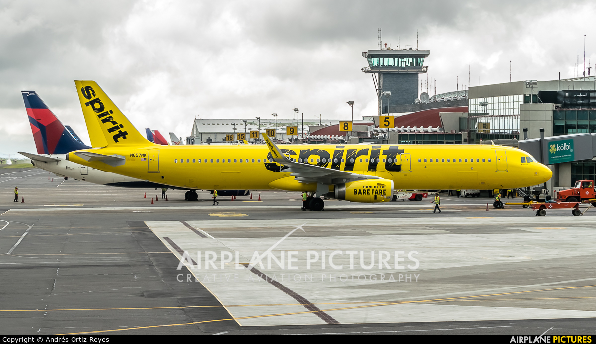 Spirit Airlines N657NK aircraft at San Jose - Juan Santamaría Intl