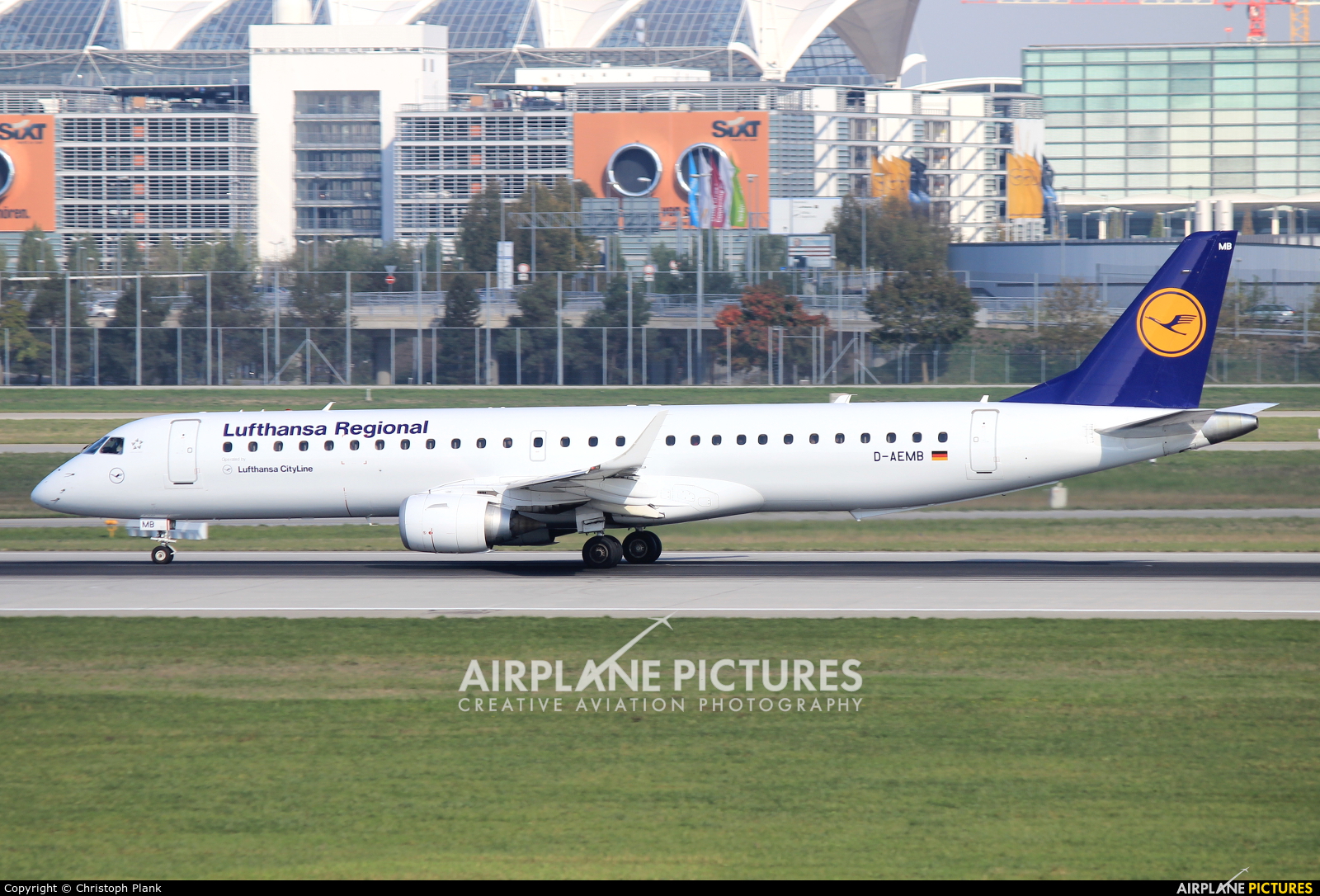 Lufthansa Regional - CityLine D-AEMB aircraft at Munich