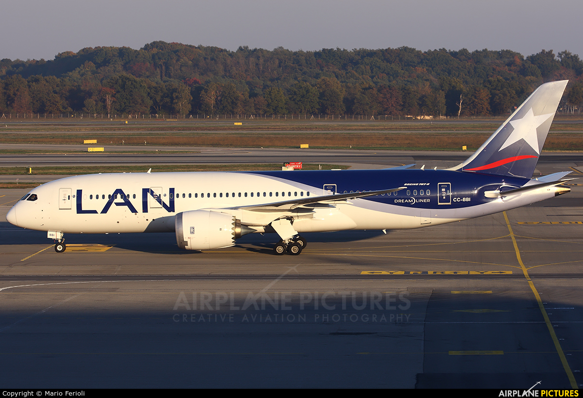 LAN Airlines CC-BBI aircraft at Milan - Malpensa