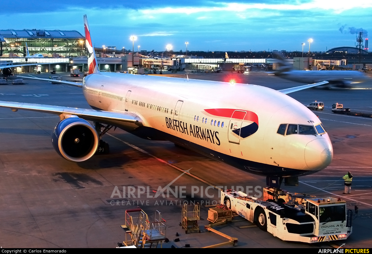 G-STBB - British Airways Boeing 777-300ER at London - Heathrow | Photo ...