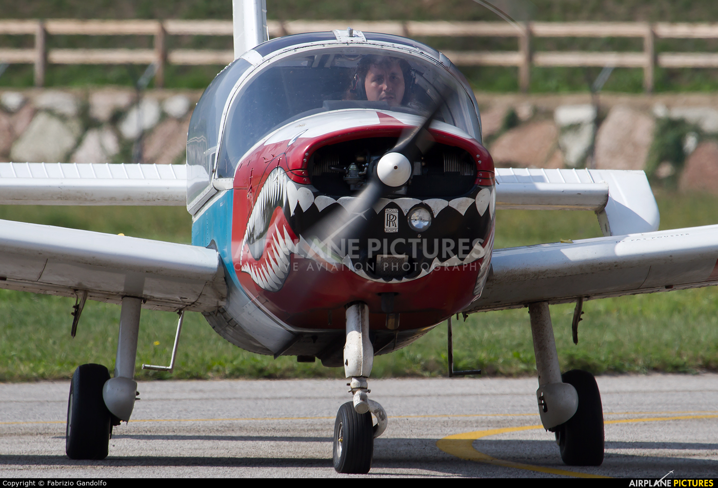 Private I-SUDV aircraft at Trento - Mattarello
