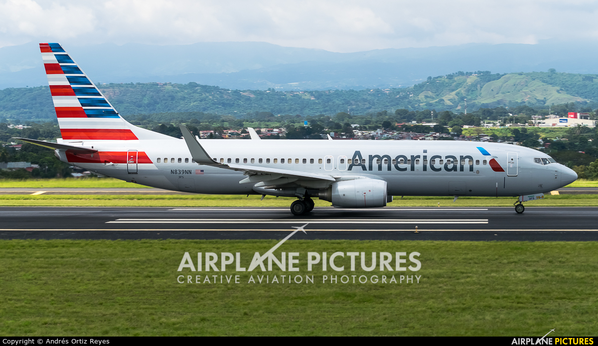 American Airlines N839NN aircraft at San Jose - Juan Santamaría Intl
