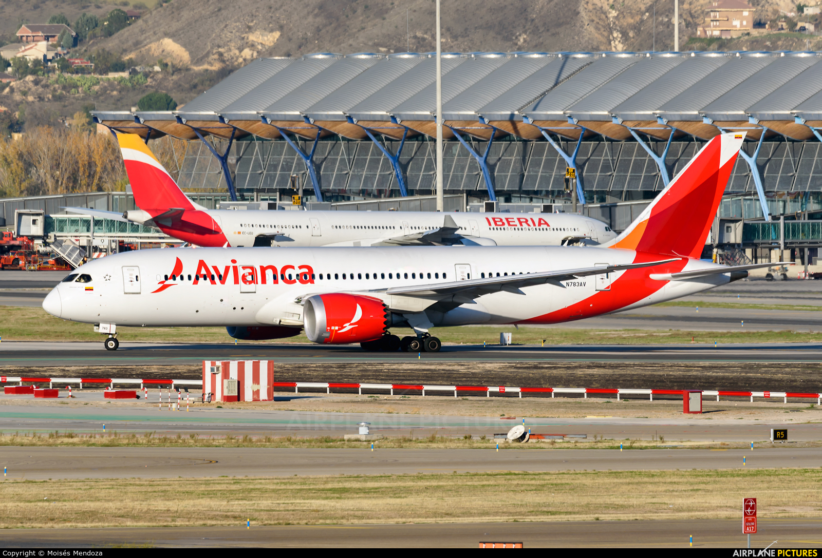 Avianca N783AV aircraft at Madrid - Barajas