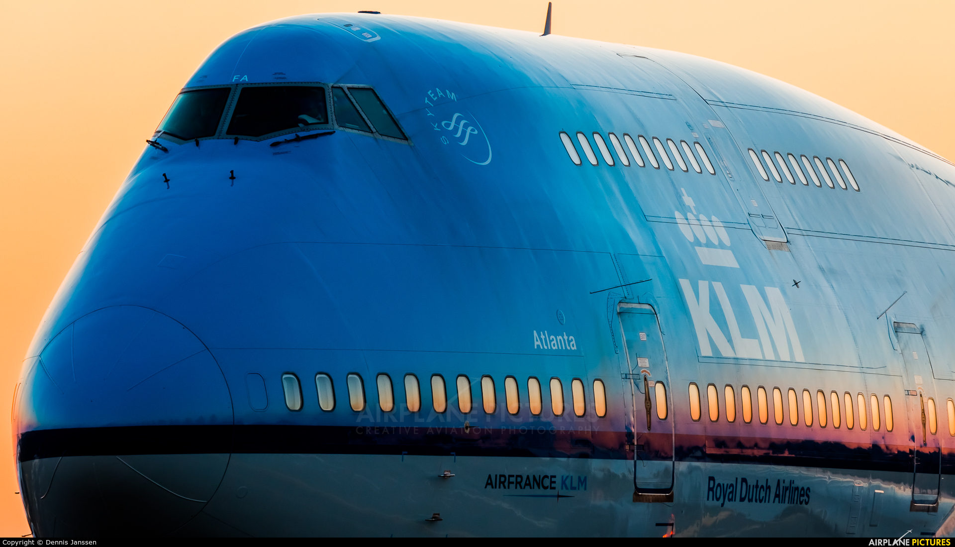 KLM PH-BFA aircraft at Amsterdam - Schiphol