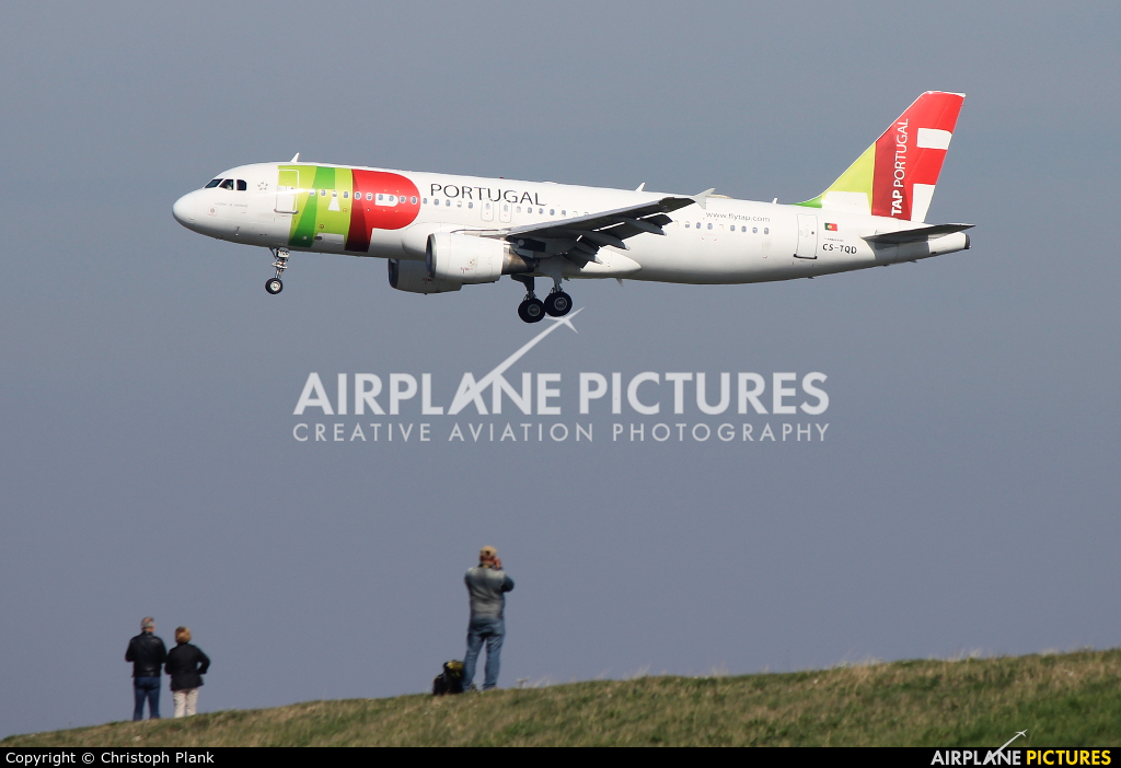 TAP Portugal CS-TQD aircraft at Munich