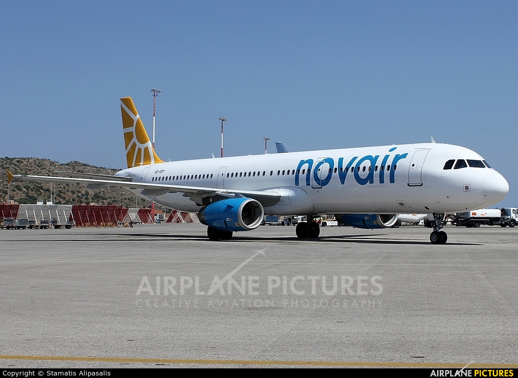 Novair SE-RDP aircraft at Chania