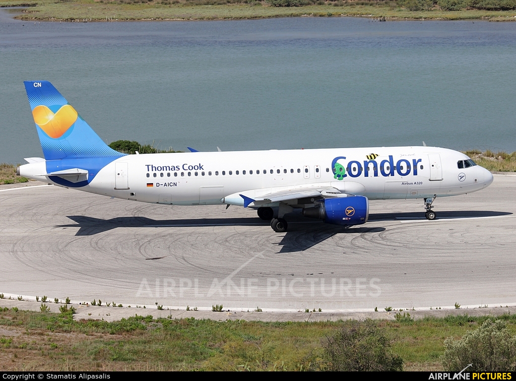 Condor D-AICN aircraft at Corfu - Ioannis Kapodistrias