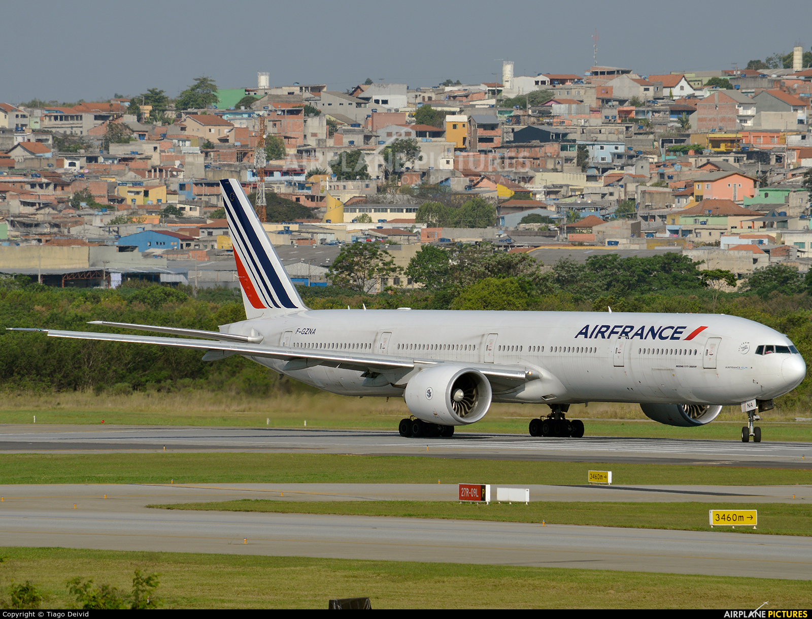 Air France F-GZNA aircraft at São Paulo - Guarulhos