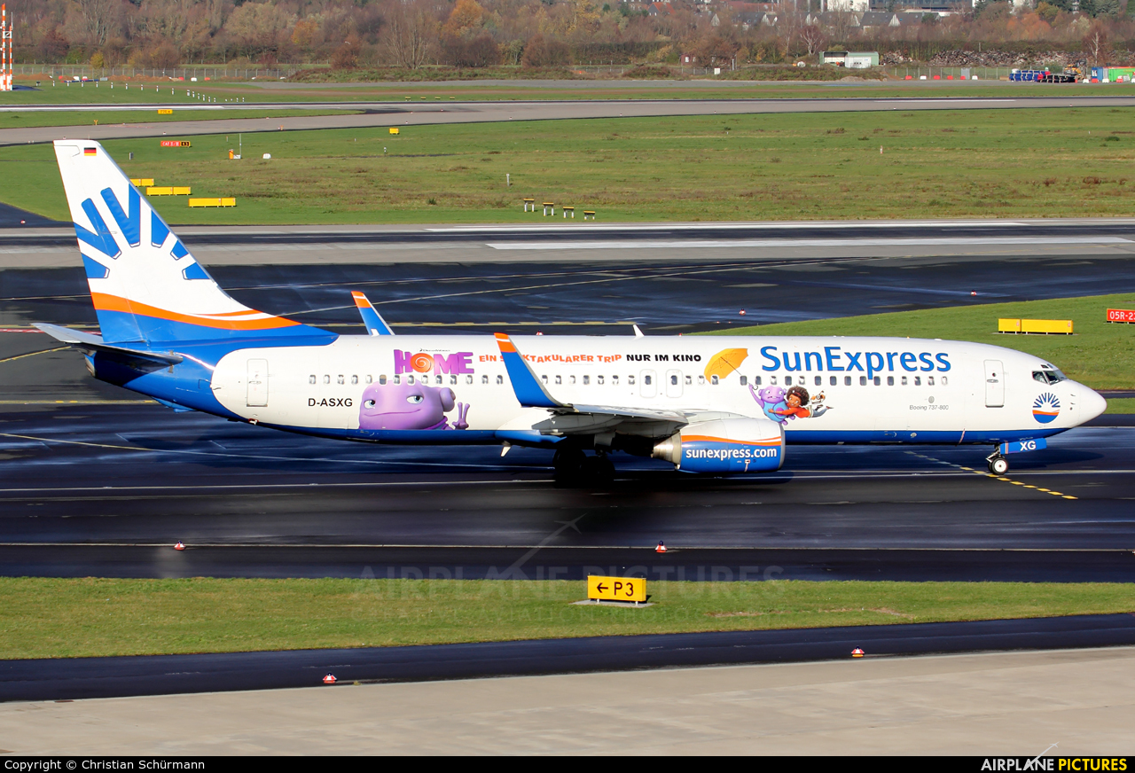 SunExpress Germany D-ASXG aircraft at Düsseldorf