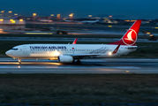 TC-JVD - Turkish Airlines Boeing 737-800 aircraft