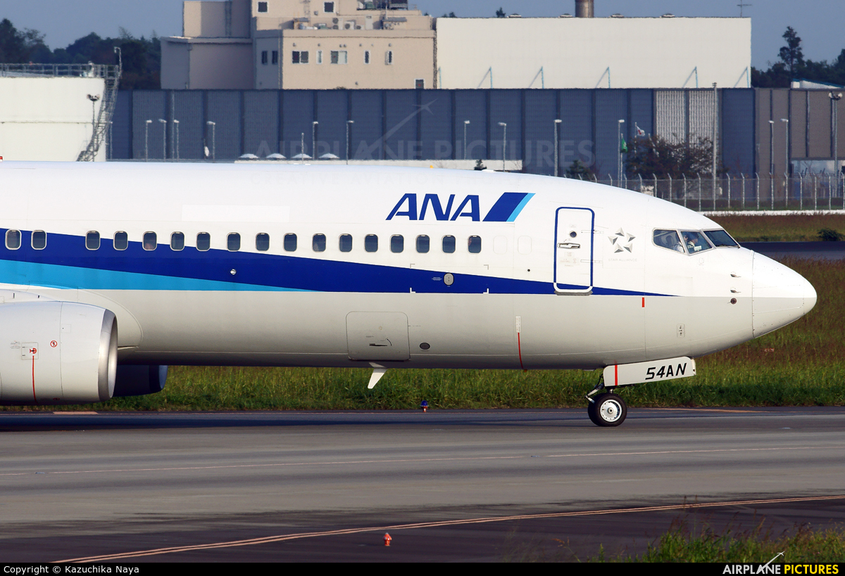 ANA - All Nippon Airways JA54AN aircraft at Tokyo - Narita Intl