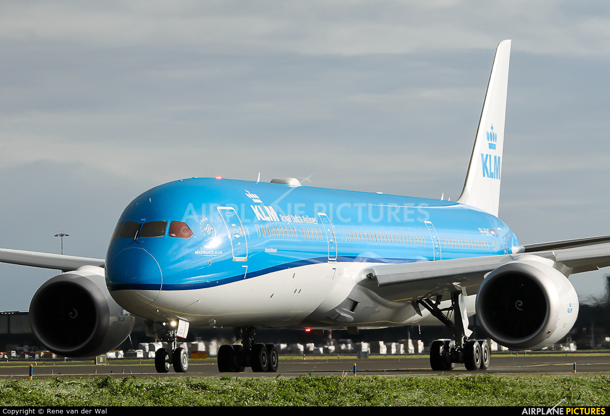 KLM PH-BHC aircraft at Amsterdam - Schiphol