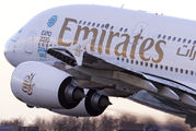 A6-EEJ - Emirates Airlines Airbus A380 aircraft