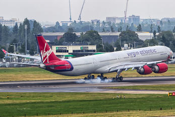G-VFIZ - Virgin Atlantic Airbus A340-600