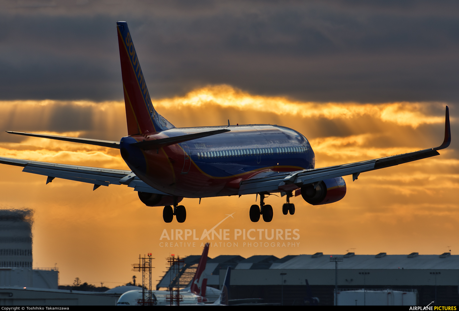 Southwest Airlines N602SW aircraft at Los Angeles Intl
