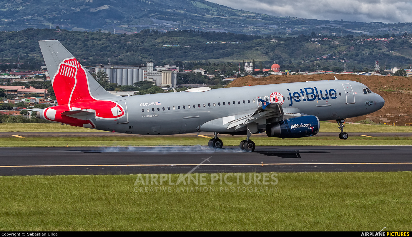 JetBlue Airways N605JB aircraft at San Jose - Juan Santamaría Intl