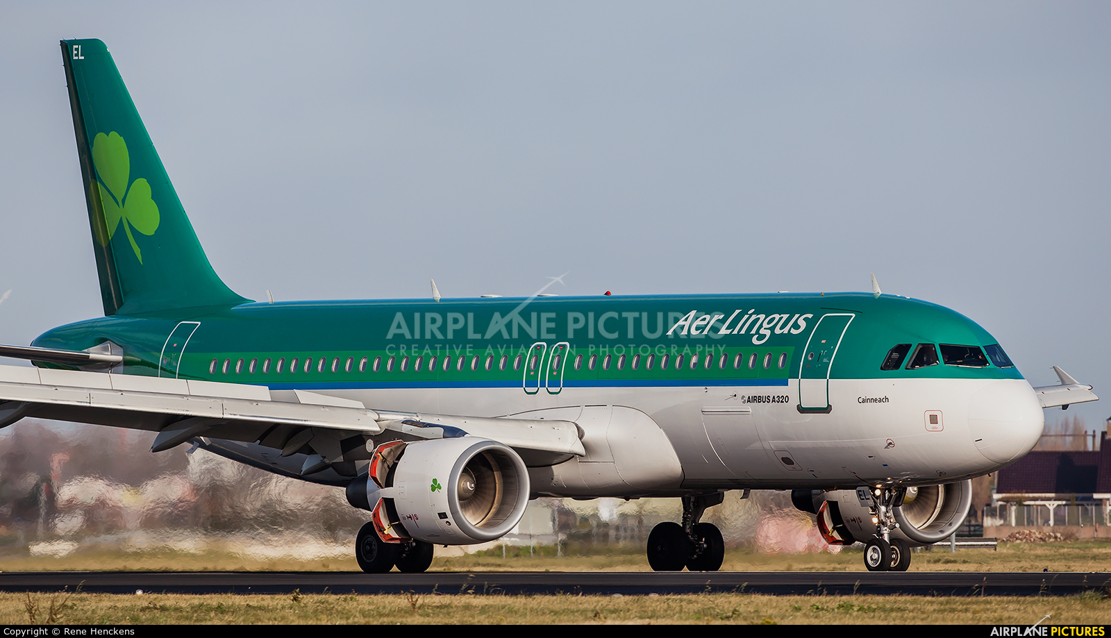 Aer Lingus EI-DEL aircraft at Amsterdam - Schiphol