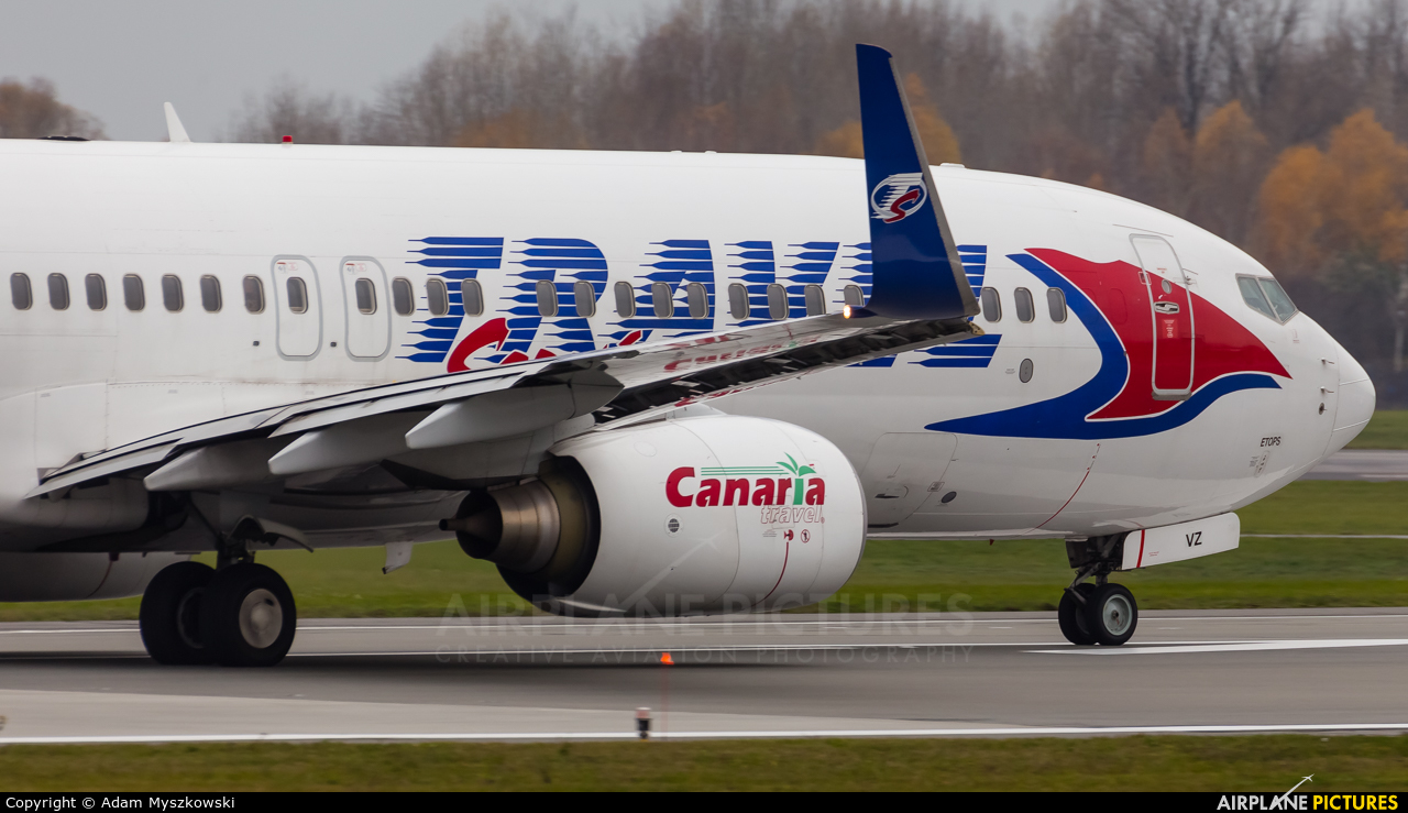 Travel Service SP-TVZ aircraft at Warsaw - Frederic Chopin
