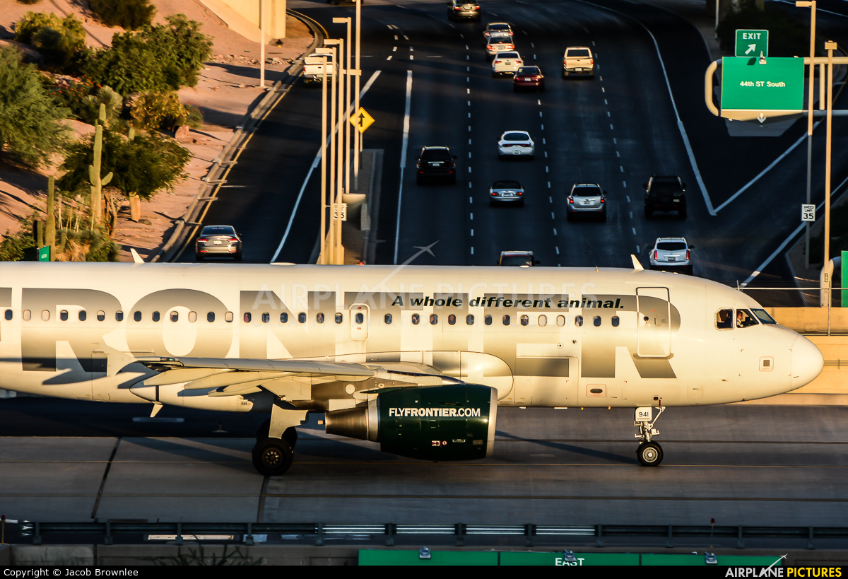 Frontier Airlines N941FR aircraft at Phoenix - Sky Harbor Intl
