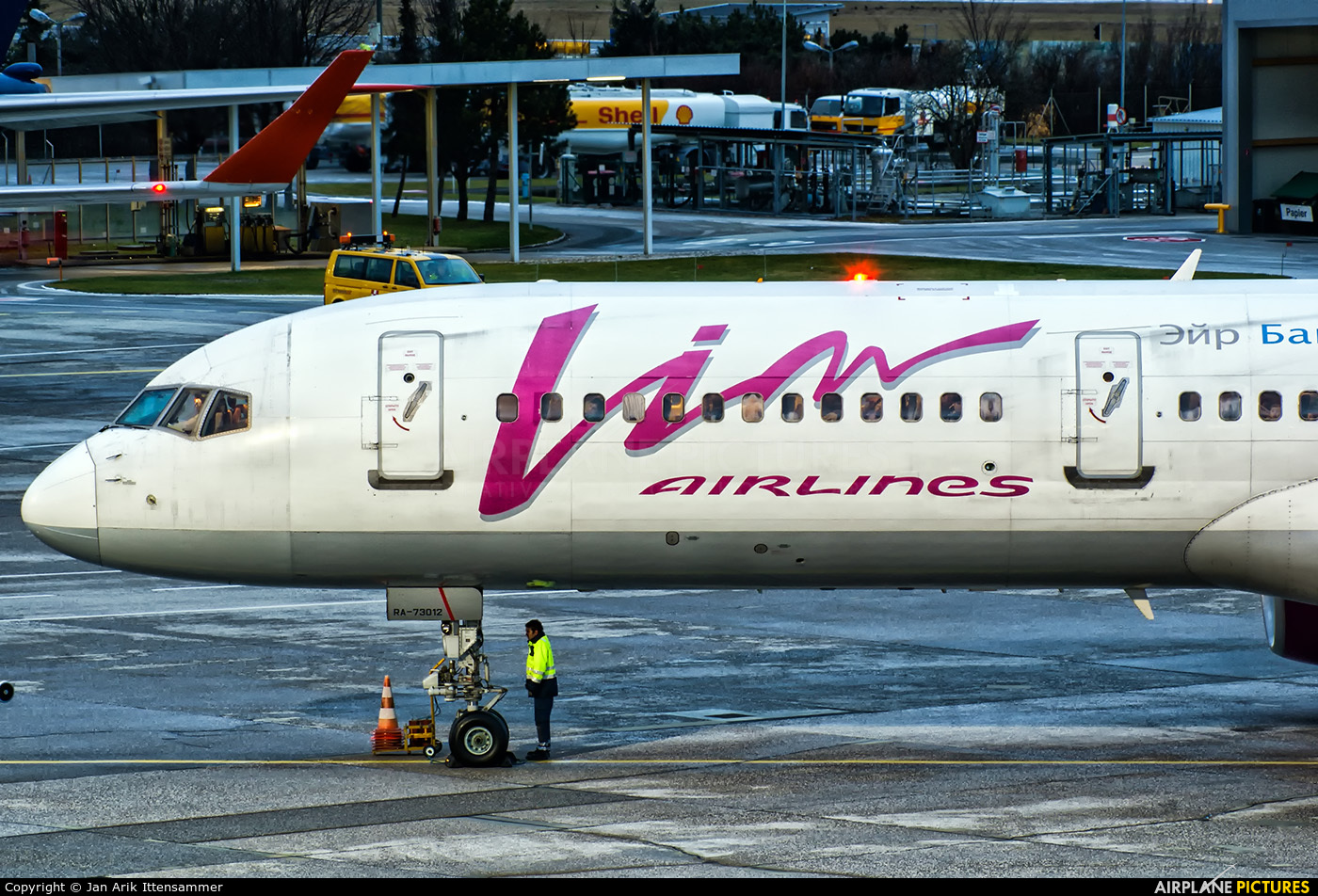 Vim Airlines RA-73012 aircraft at Salzburg