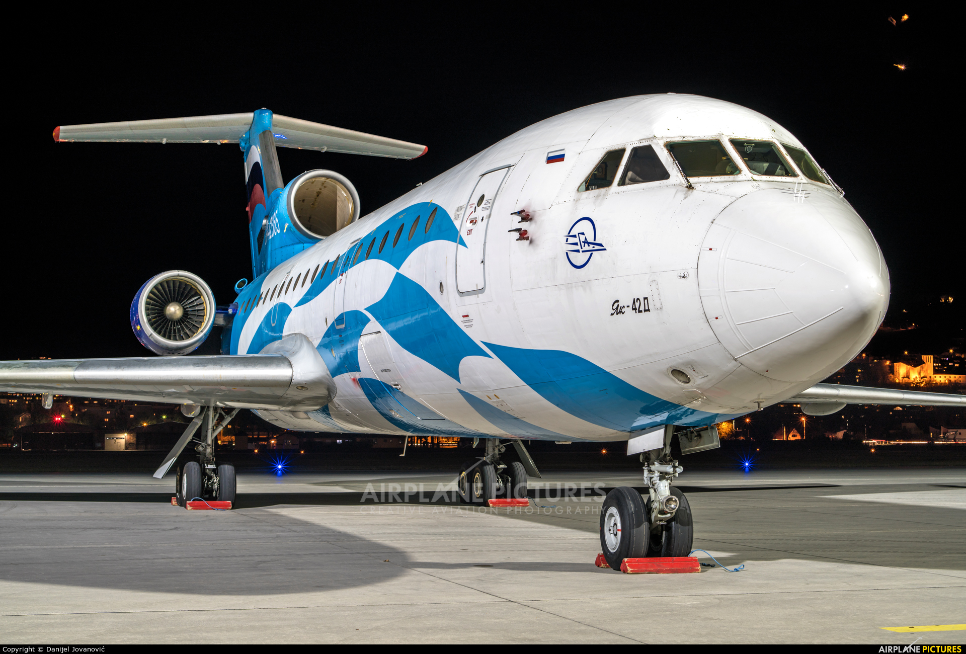 Grozny Avia RA-42365 aircraft at Innsbruck