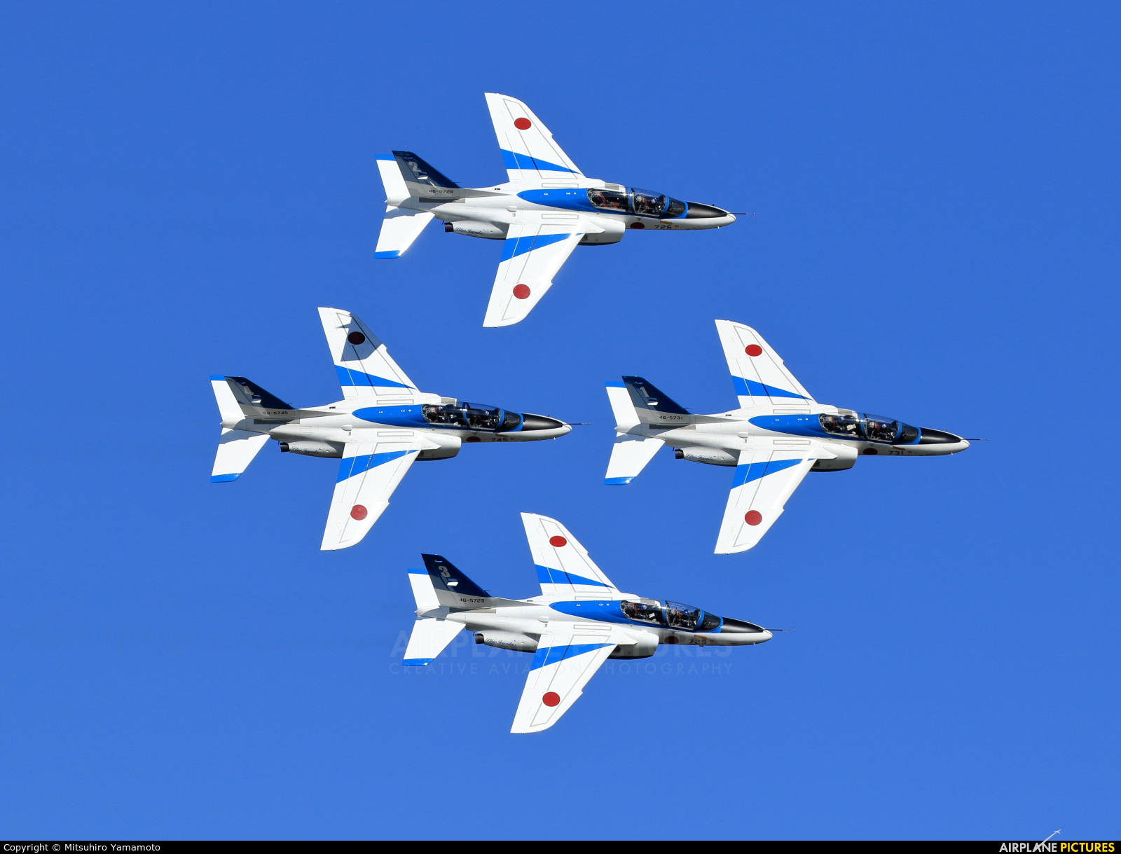 Japan - ASDF: Blue Impulse 46-5731 aircraft at Iruma AB