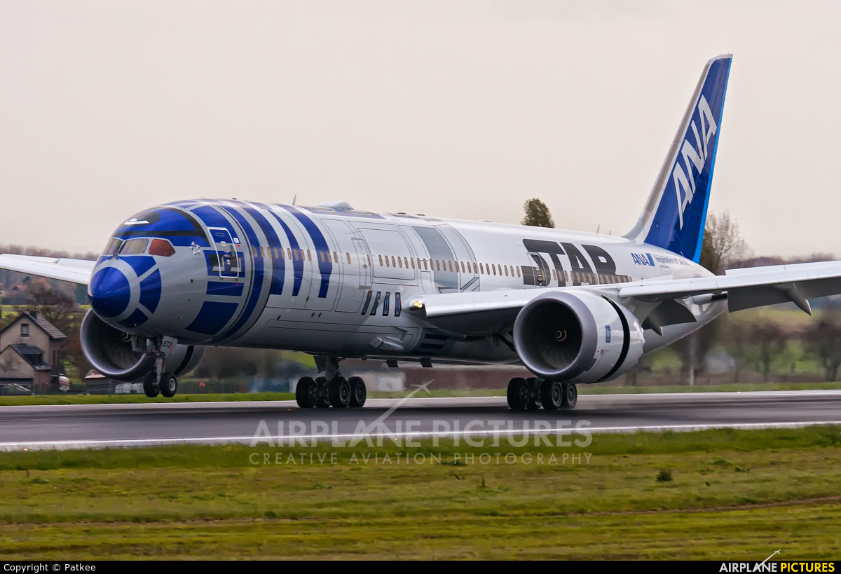 ANA - All Nippon Airways JA873A aircraft at Brussels - Zaventem