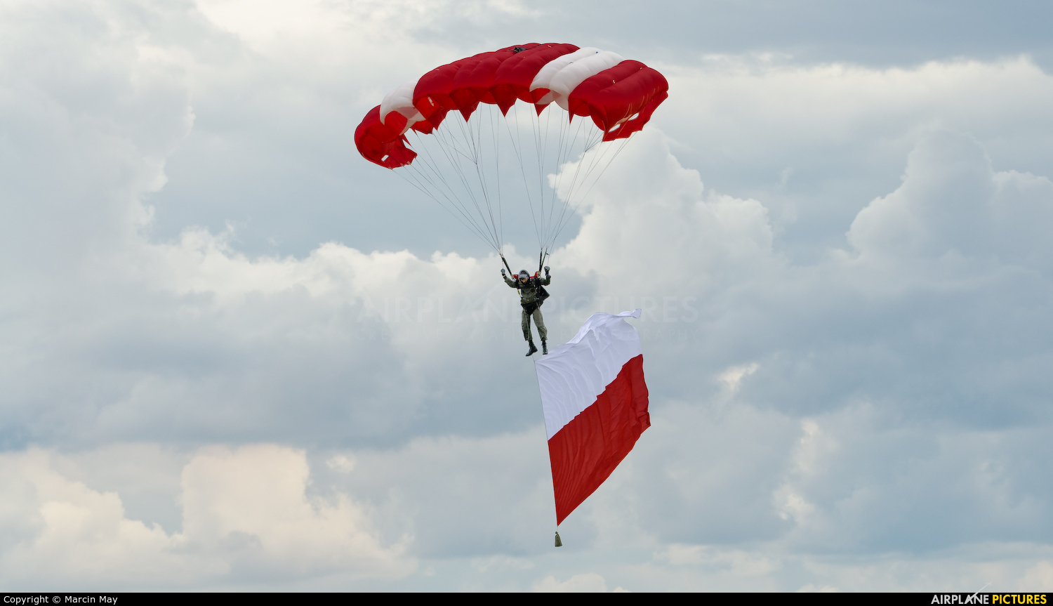 Parachute - aircraft at Dęblin
