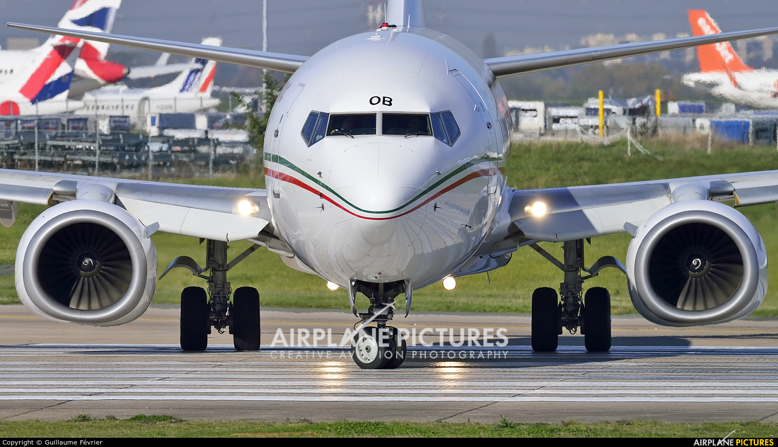 Royal Air Maroc CN-ROB aircraft at Paris - Orly