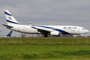 4X-EKS - El Al Israel Airlines Boeing 737-800