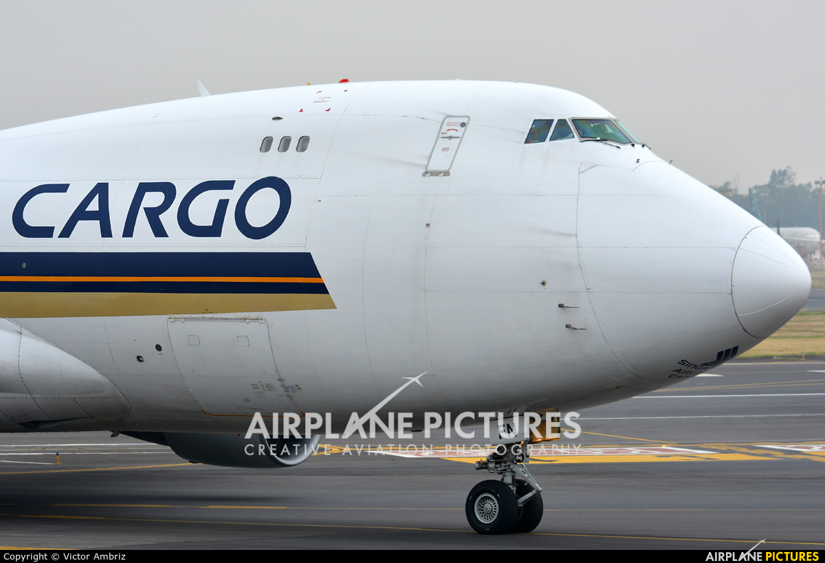 Singapore Airlines Cargo 9V-SFN aircraft at Mexico City - Licenciado Benito Juarez Intl