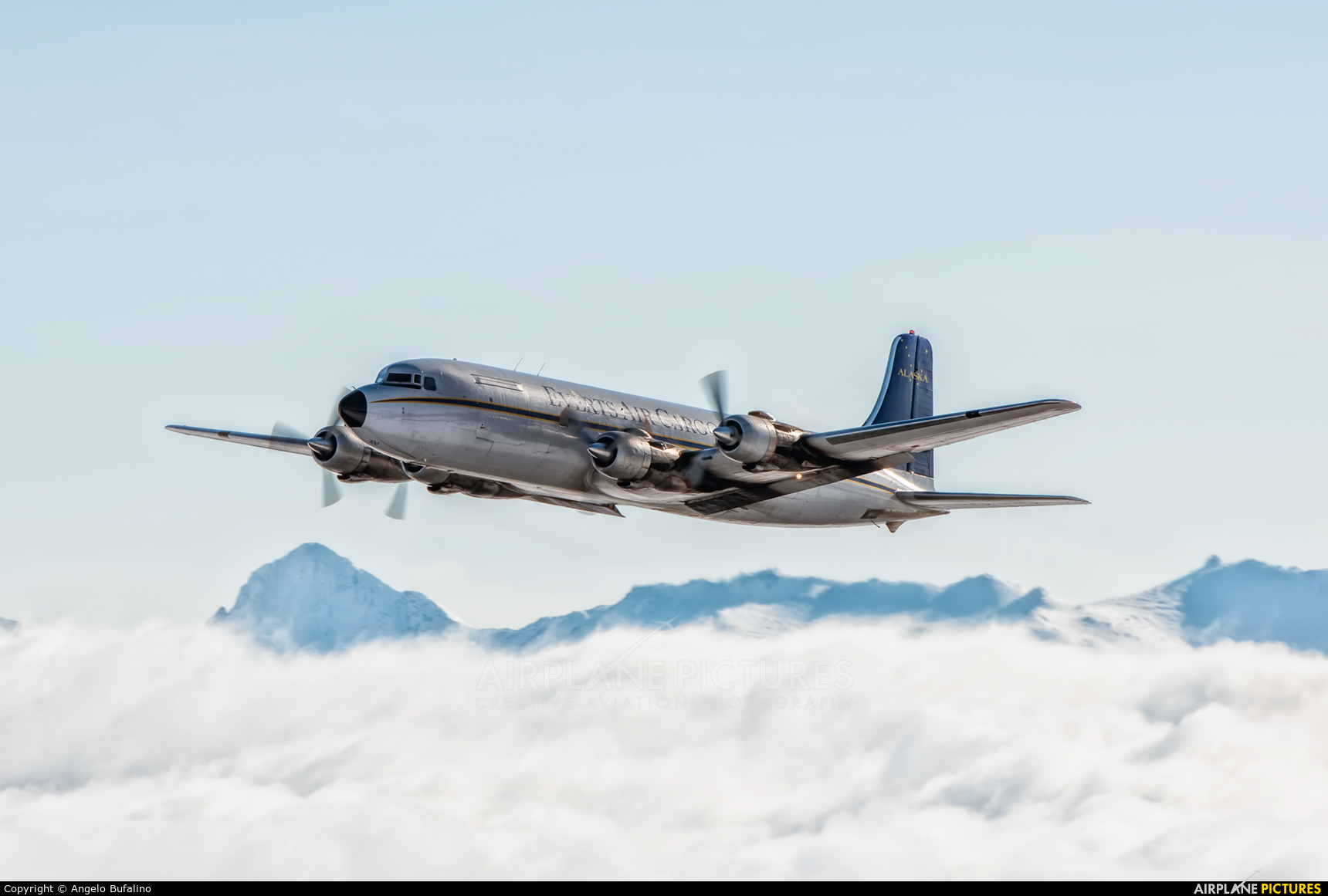Everts Air Cargo N100CE aircraft at Anchorage - Ted Stevens Intl / Kulis Air National Guard Base