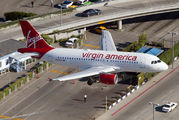 N527VA - Virgin America Airbus A319 aircraft