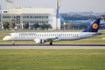 D-AEBP - Lufthansa Regional - CityLine Embraer ERJ-195 (190-200)