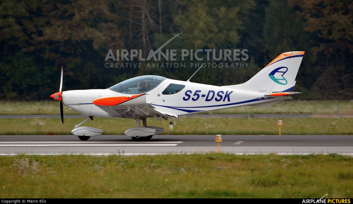Adria Airways Flight School S5-DSK aircraft at Ljubljana - Brnik