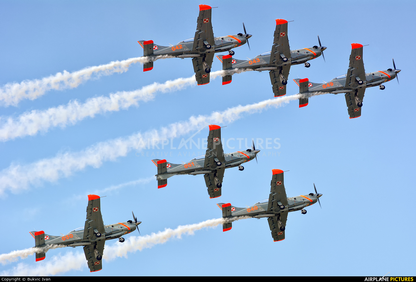 Poland - Air Force "Orlik Acrobatic Group" 049 aircraft at Tatoi
