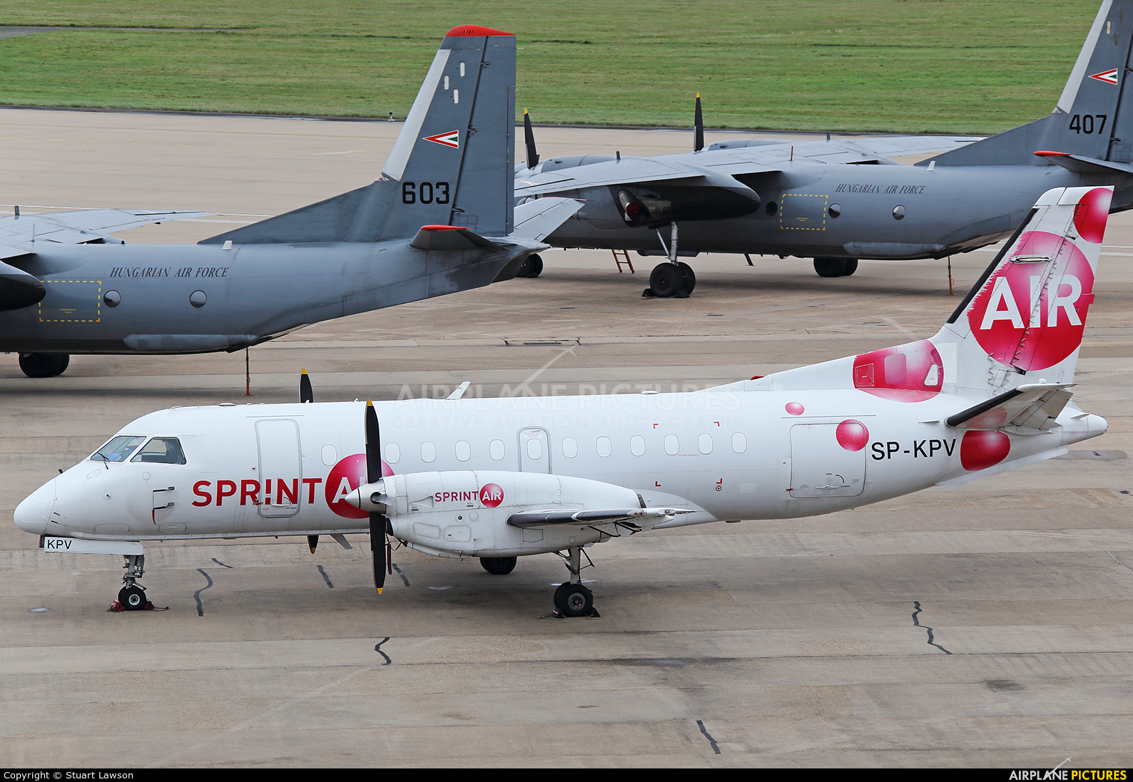 Sprint Air SP-KPV aircraft at Birmingham