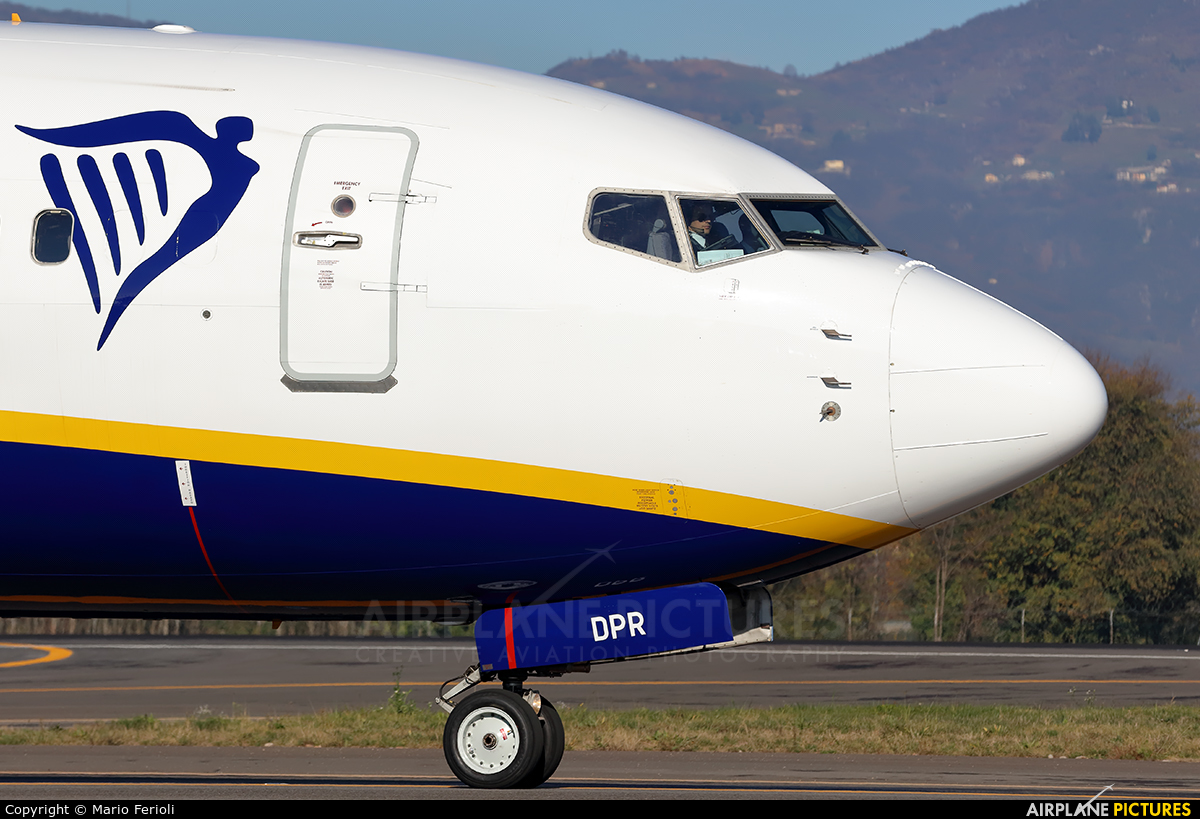 Ryanair EI-DPR aircraft at Bergamo - Orio al Serio